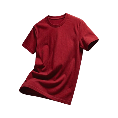 T-SHIRT REGULAR 155G – TSRA150 — couleur Rouge